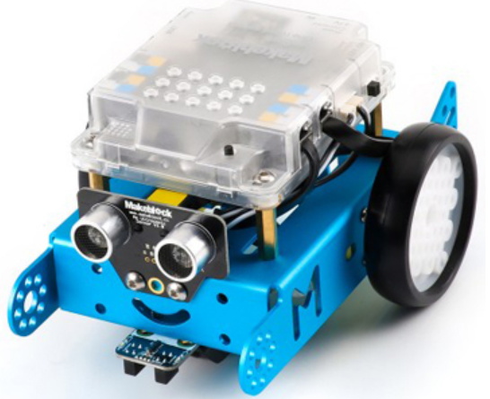 教材用ロボット（mBot）の写真